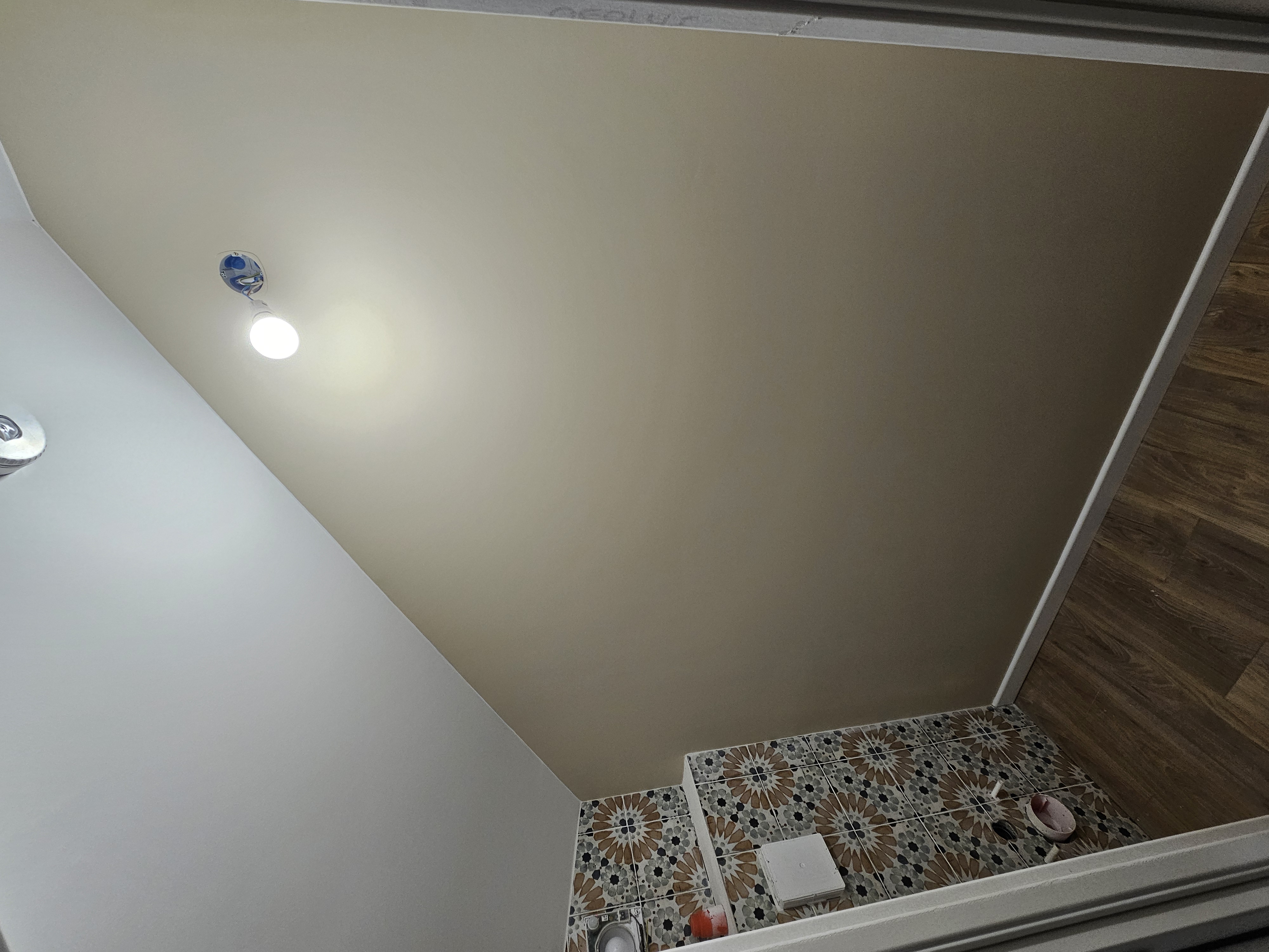 Séjour après peinture satinée